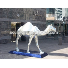 Estatua de los grandes animales modernos o Artes Decoración al aire libre escultura de acero inoxidable